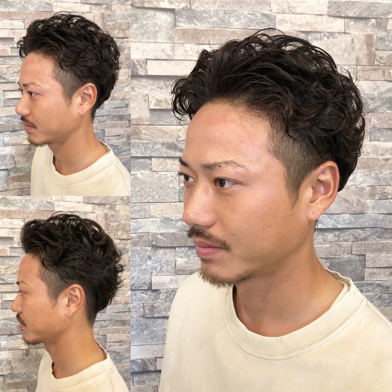 【メンズ】アラサーにもアラフォーにも似合う社会人パーマ☆ LOG HAIR[ログヘアー] 広島市安佐南区山本のヘアサロン