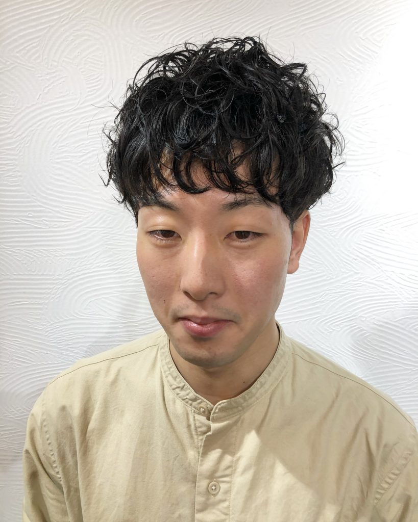 【メンズパーマ】マッシュ＆無造作パーマで叶う夏のオシャレヘアー♪ LOG HAIR[ログヘアー] 広島市安佐南区山本のヘアサロン