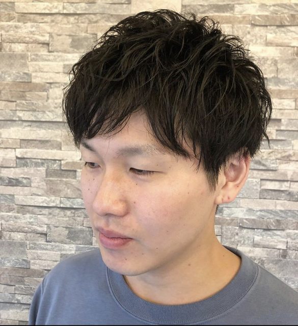 【ツイストパーマ】普通のパーマに飽きてきたメンズにもオススメな夏のソフトツイスト☆ LOG HAIR[ログヘアー]｜広島市安佐南区山本のヘアサロン