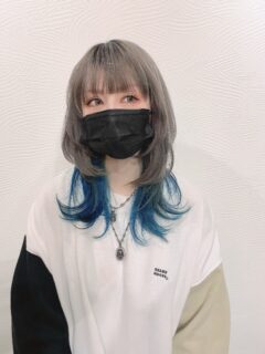 【ハイトーンカラー】2022年夏の派手髪×レイヤースタイル☆