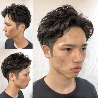 【メンズ】暗髪パーマヘアのCOOL男子が増加中☆