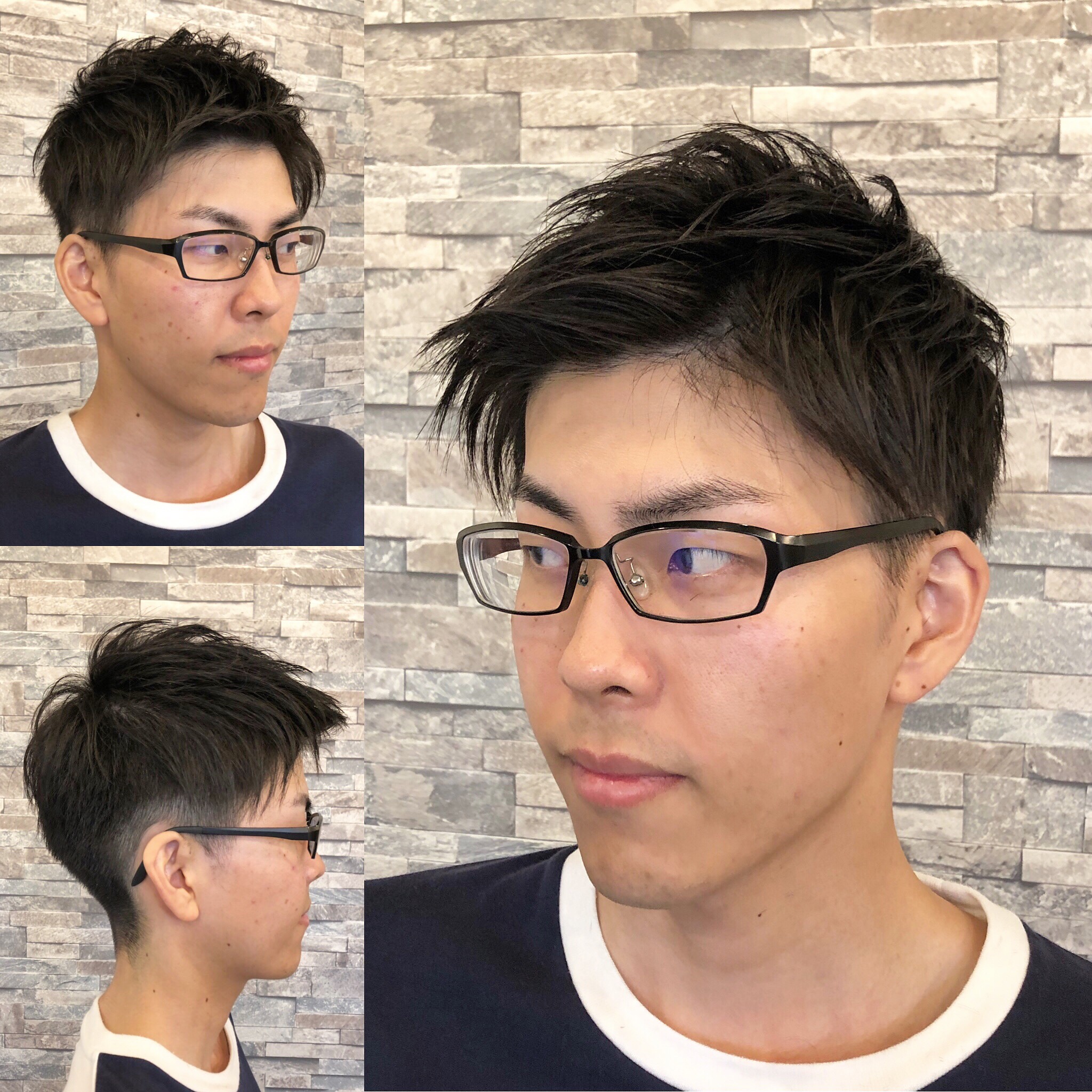 【メンズ】とれかけパーマを活かしたお洒落カット☆ LOG HAIR[ログヘアー] 広島市安佐南区山本のヘアサロン