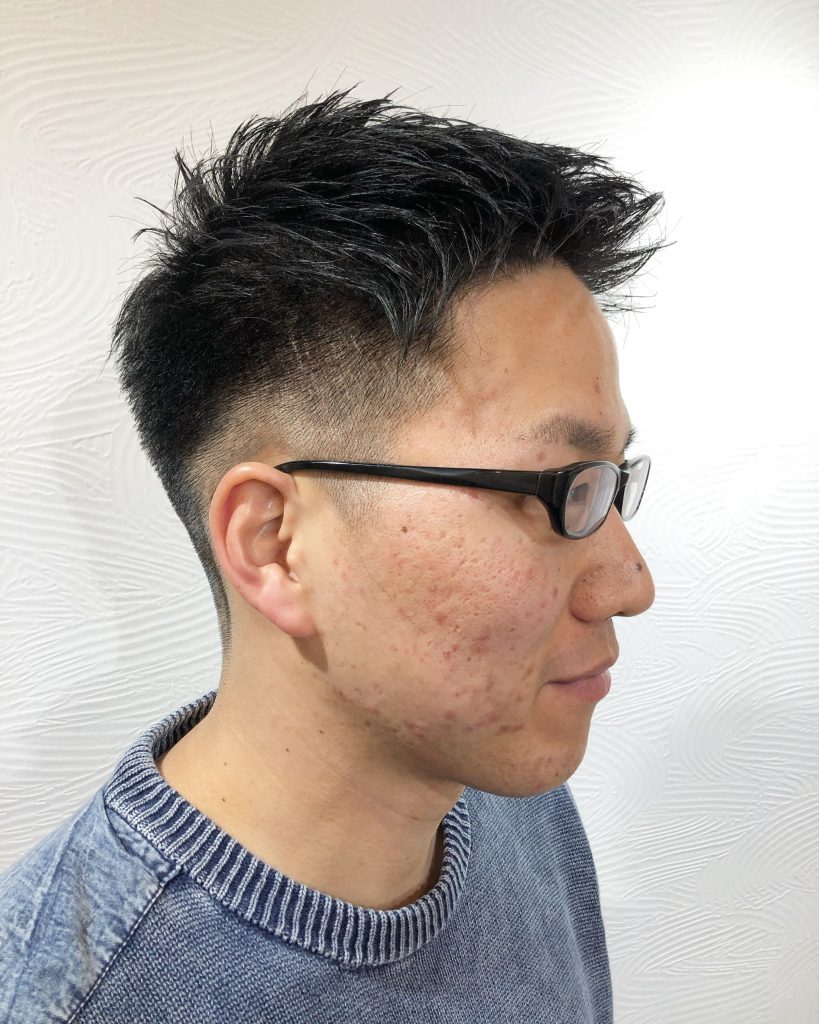 フェードカット 代 30代メンズにもオススメの夏ベリーショート Log Hair ログヘアー 広島市安佐南区山本のヘアサロン