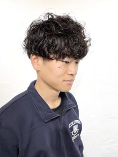 【メンズ】マッシュ&パーマで垢抜けヘアに☆