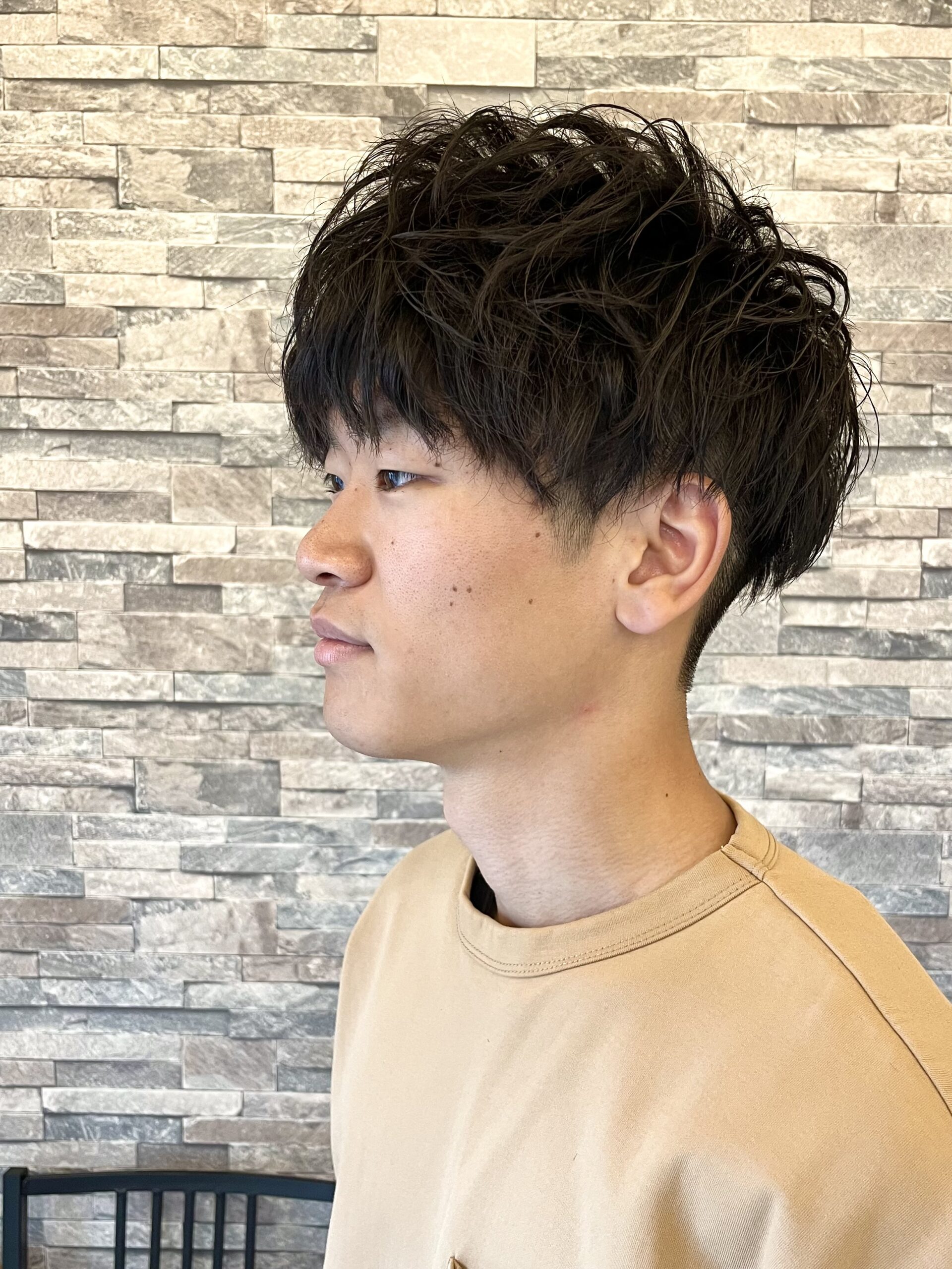【メンズ】パーマ初心者にもチャレンジしやすいゆるパーメンズヘア☆