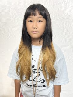 【ツートンカラー】ロングヘアとツートンカラー☆