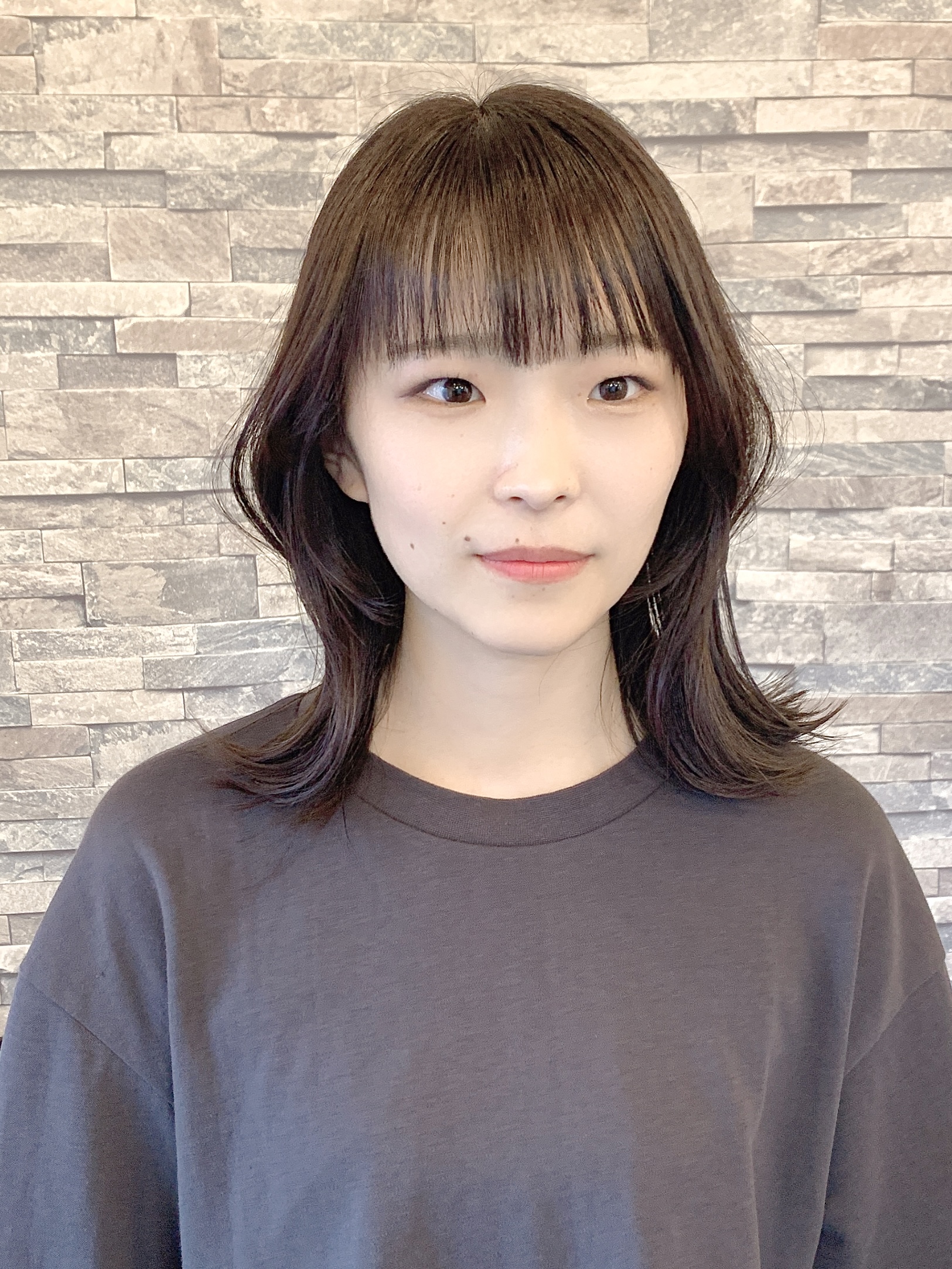 【ミディアム】シンプルに巻いても可愛い、ミディアムヘア☆