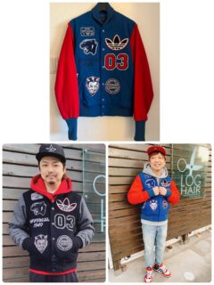 【古着】スタジャンとハシヤスメフジタ。