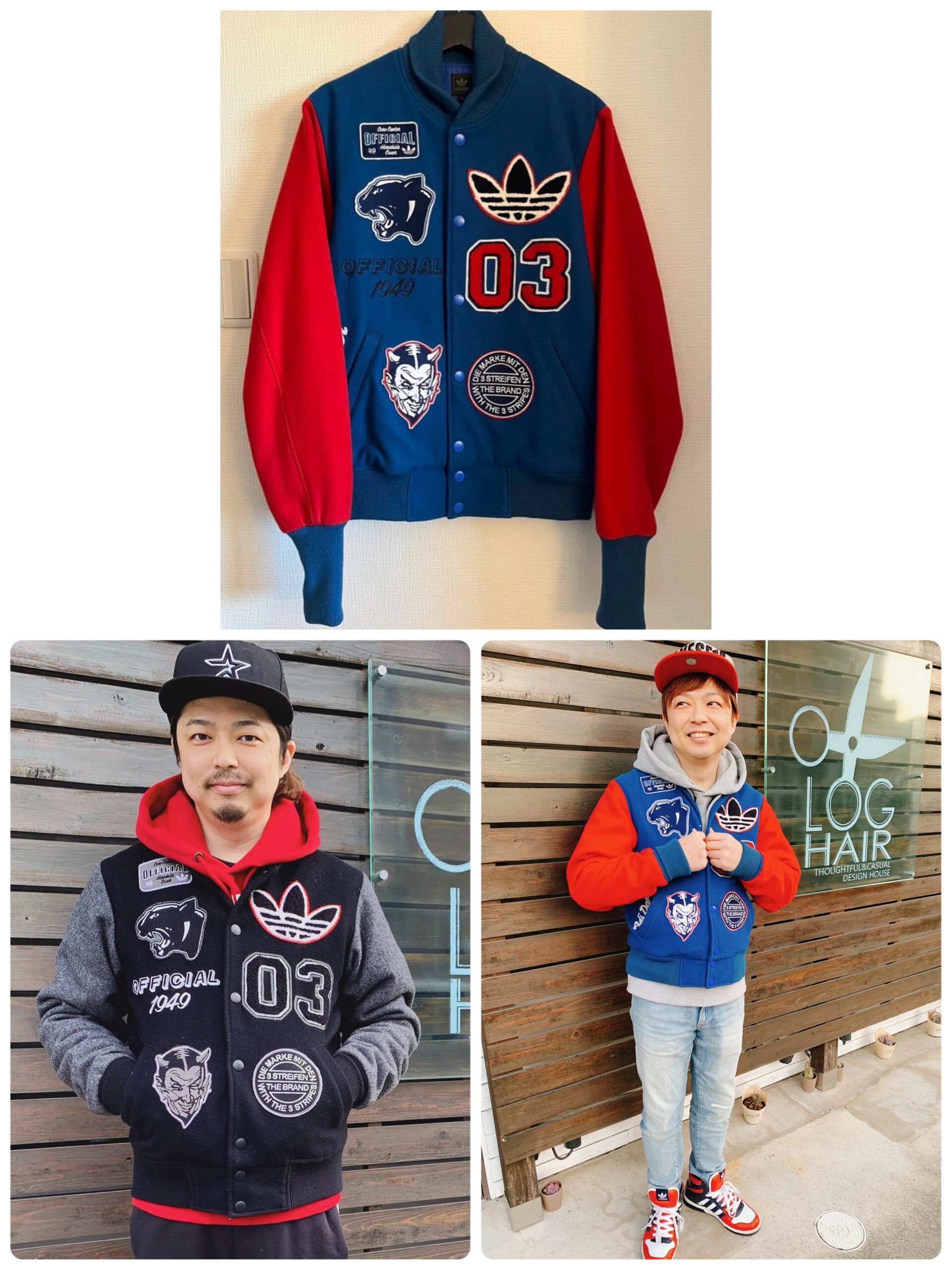 【古着】スタジャンとハシヤスメフジタ。