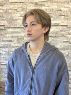 【メンズ】ハイトーンカラーで垢抜けメンズヘア☆